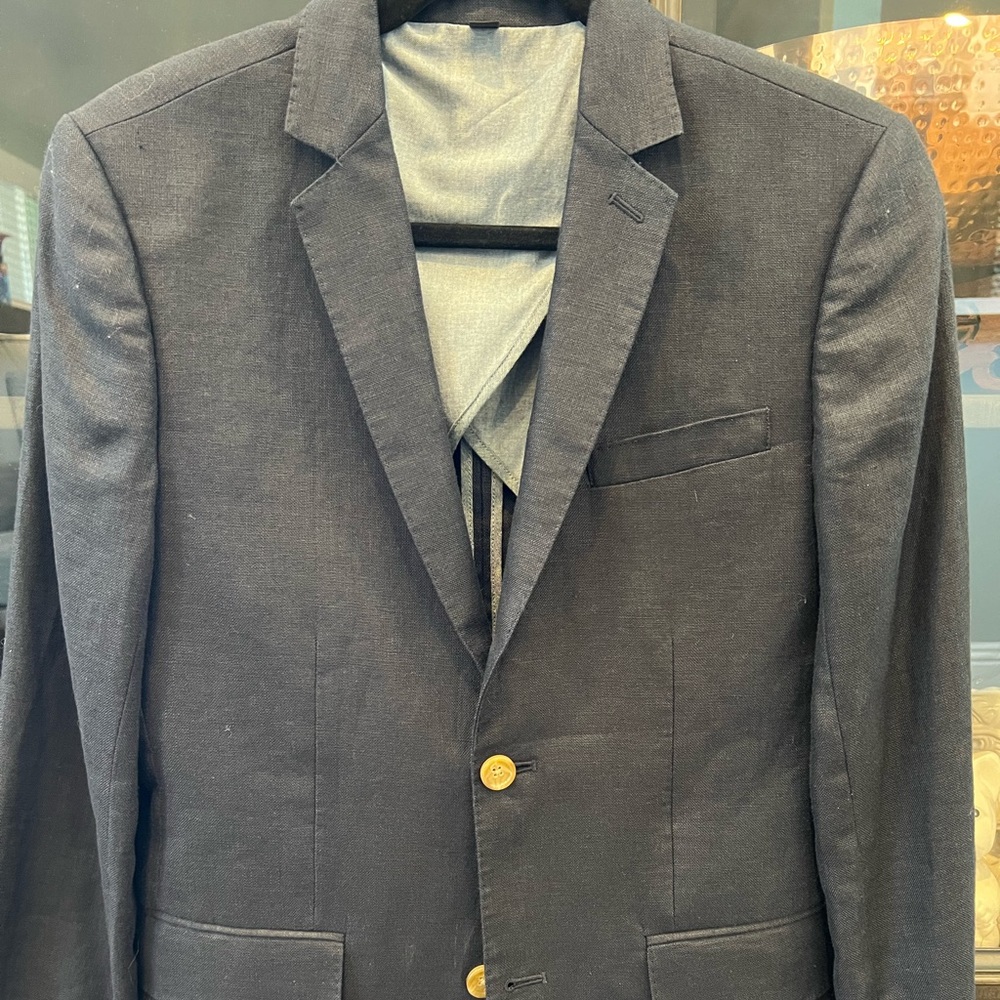 Crewcuts Ledlow Linen Blazer/Suit Coat J Crew